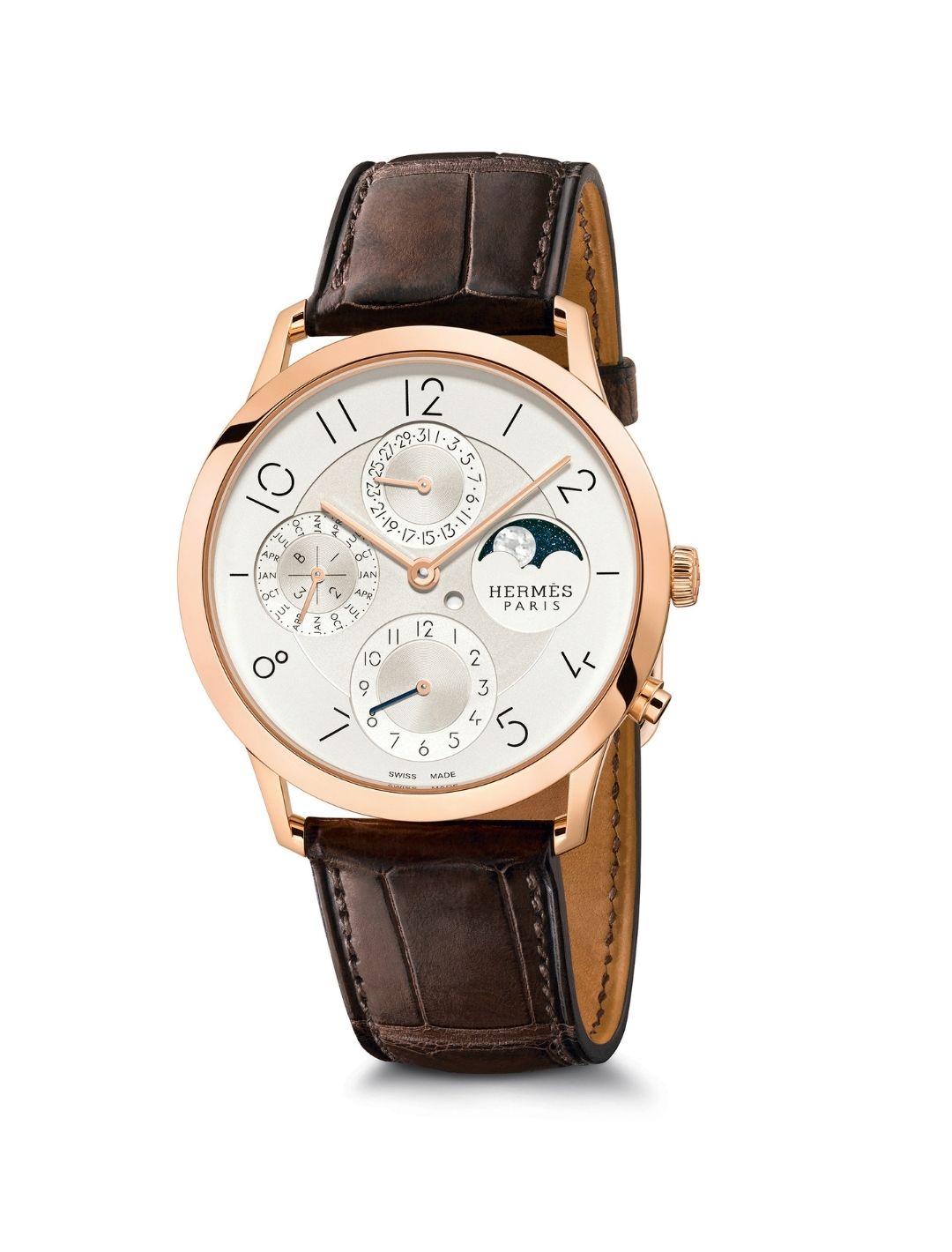 AGH-111.RS Slim Quantième Perpétuel - Hermès